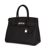 Hermes Birkin 30 Black Togo Palladium Hardware