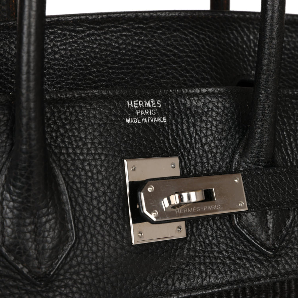 Hermes Birkin bag 40 Gris tourterelle Clemence leather Silver hardware