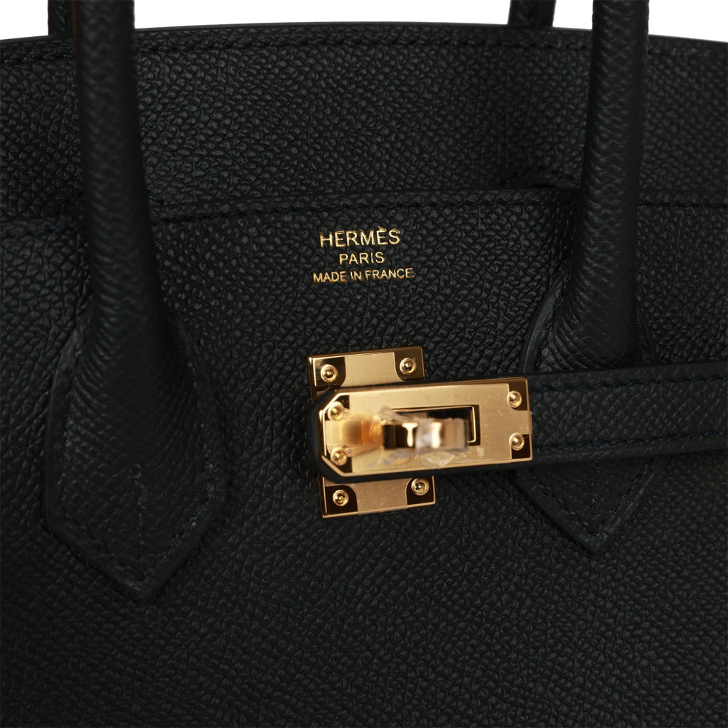 Hermes Birkin 25 Gold Epsom Palladium Hardware #M - Vendome Monte