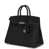 Hermes Birkin 25 Black Togo Palladium Hardware