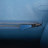 Hermes "Sunset" Birkin Sellier 35 Rainbow Epsom Palladium Hardware - Sourced