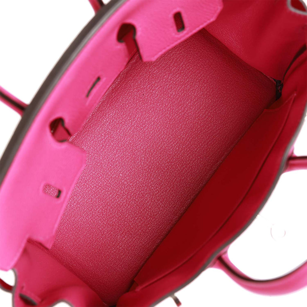 Hermès Birkin 25 Pink Leather Handbag (Pre-Owned)