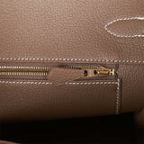 Hermes Birkin 35 Etoupe Togo Gold Hardware