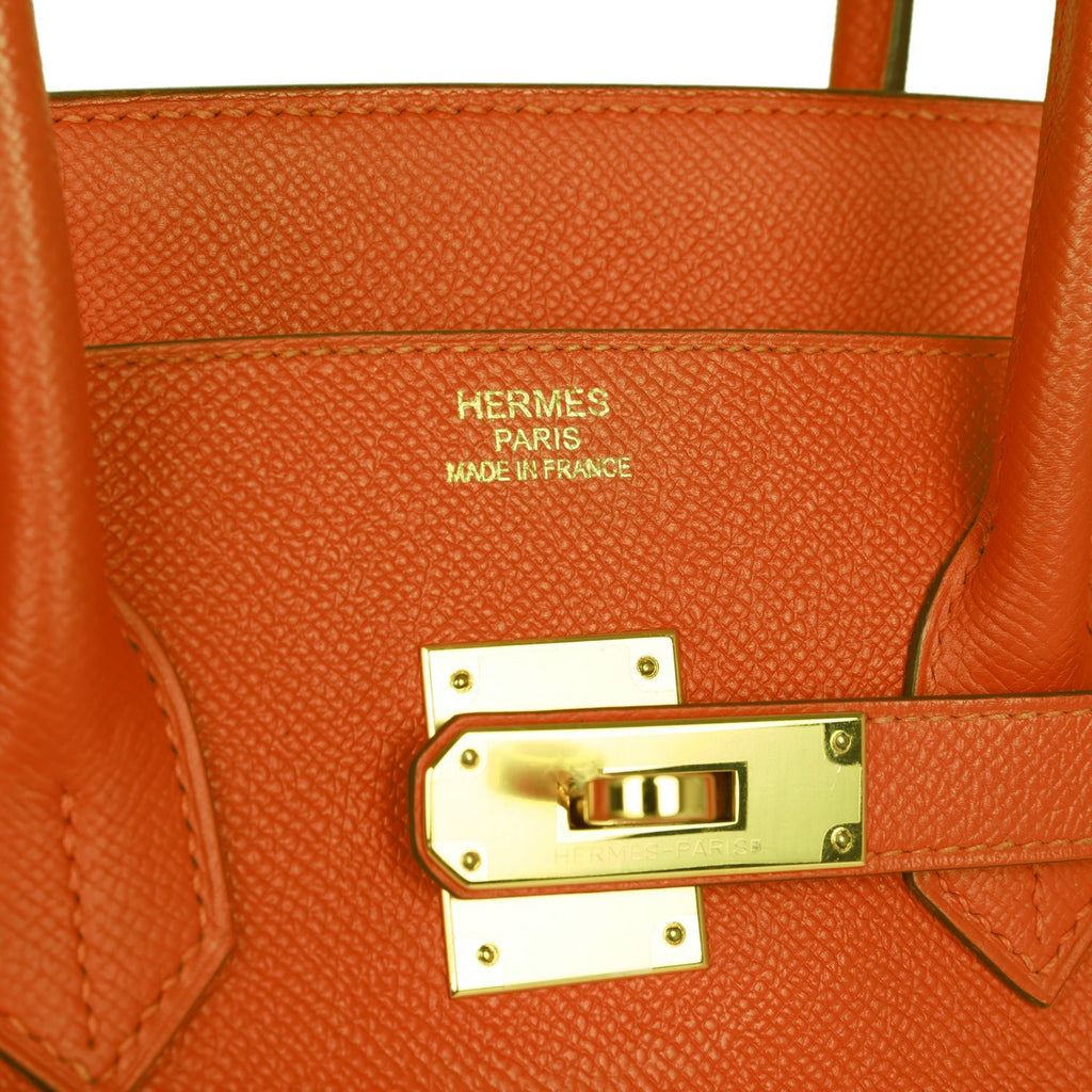 Sold at Auction: Hermes Birkin 35 Bag, Chocolate Togo Leather, Gold Hardware