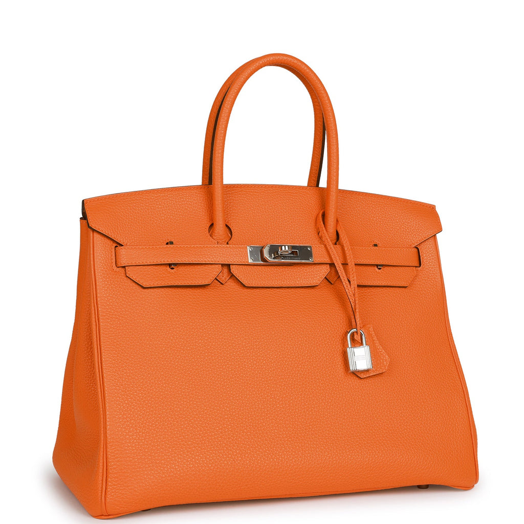 Hermes birkin 35 orange togo Clearance