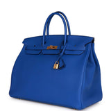 Hermès HSS Birkin 40 Gold/Orange Poppy Togo BPHW ○ Labellov