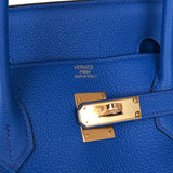 Hermes Birkin 40 Bleu Royal Togo Gold Hardware