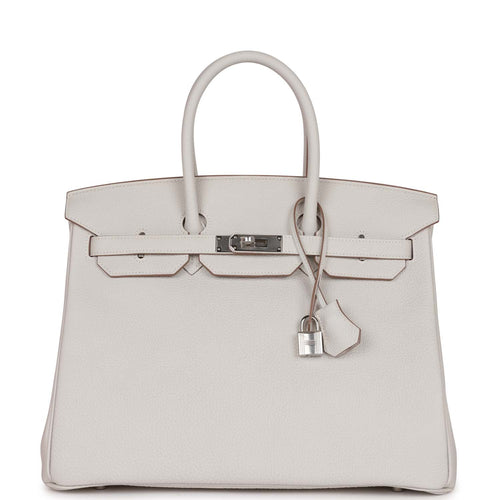 Birkin 25 in Gris Mouette Togo leather with Silver hardware. Pristine  condition. Who can say no to this elegant