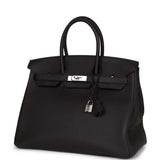 Hermes Birkin 35 Black Togo Palladium Hardware