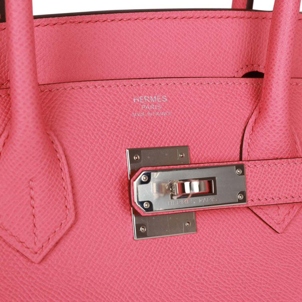 Hermès Birkin 30 Rose Extreme Epsom Palladium Hardware PHW