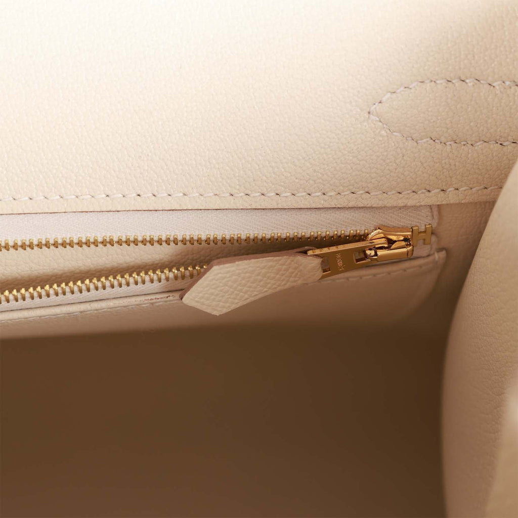 Hermes Birkin 30 Craie Epsom Gold Hardware #X - Vendome Monte Carlo