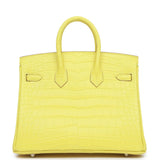 Hermès Birkin 30 Lime Matt Alligator PHW ○ Labellov ○ Buy and Sell  Authentic Luxury