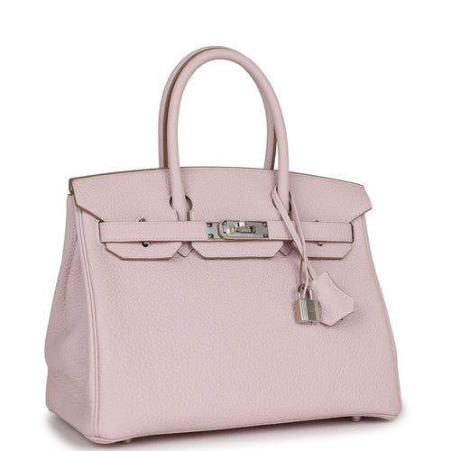 Hermes Mini Verrou Chaine Bag Bubblegum Ostrich Palladium Hardware –  Madison Avenue Couture