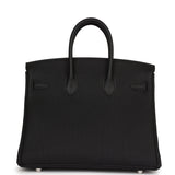 Hermes Birkin 25 Black Lizard and Togo Touch Palladium Hardware – Madison  Avenue Couture
