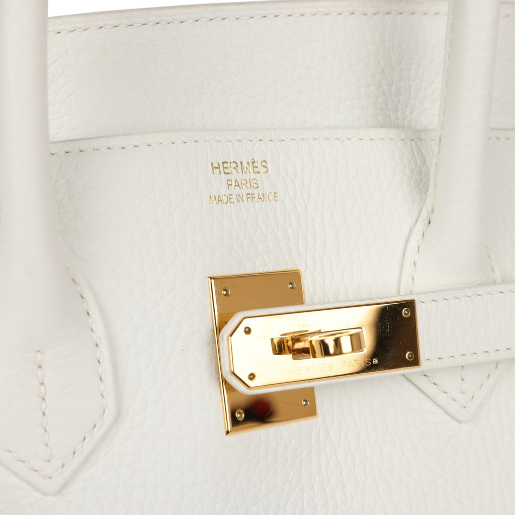 Hermes Birkin 35 Nata Togo Gold Hardware – Madison Avenue Couture