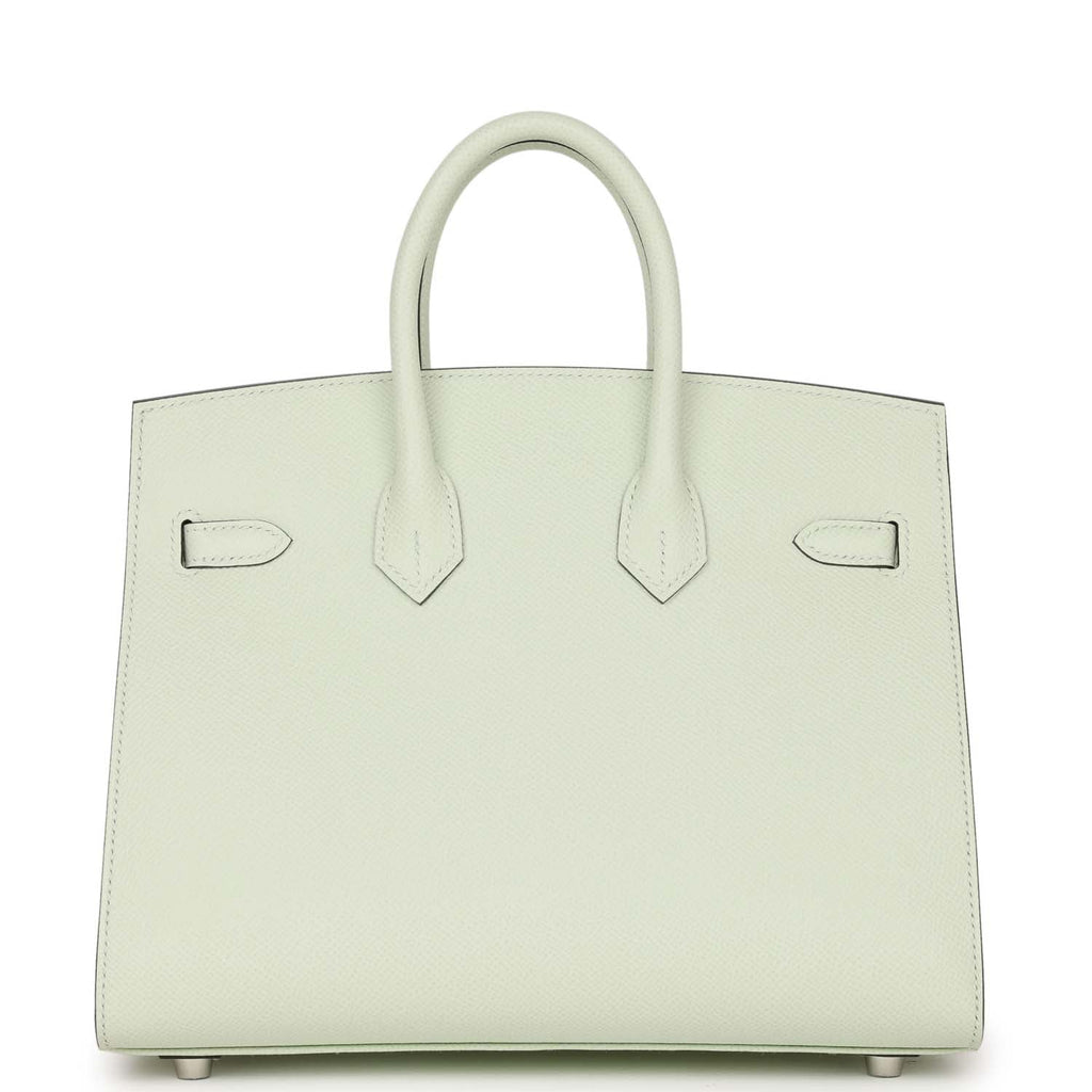 Hermes Birkin Sellier 25 Vert Fizz Epsom Palladium Hardware – Madison  Avenue Couture