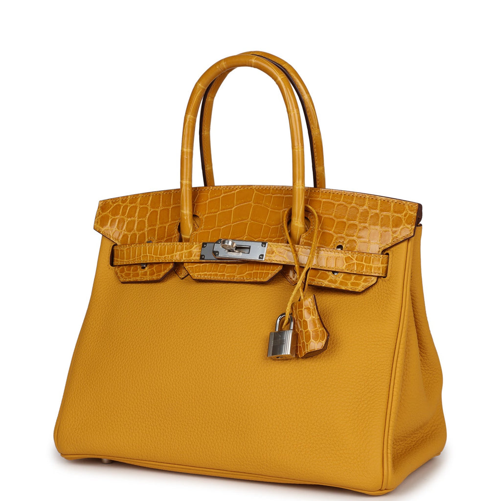 Hermes Birkin 25 Touch in Shiny Niloticus Crocodile and Togo with Rose Gold  Hardware - ShopStyle Shoulder Bags