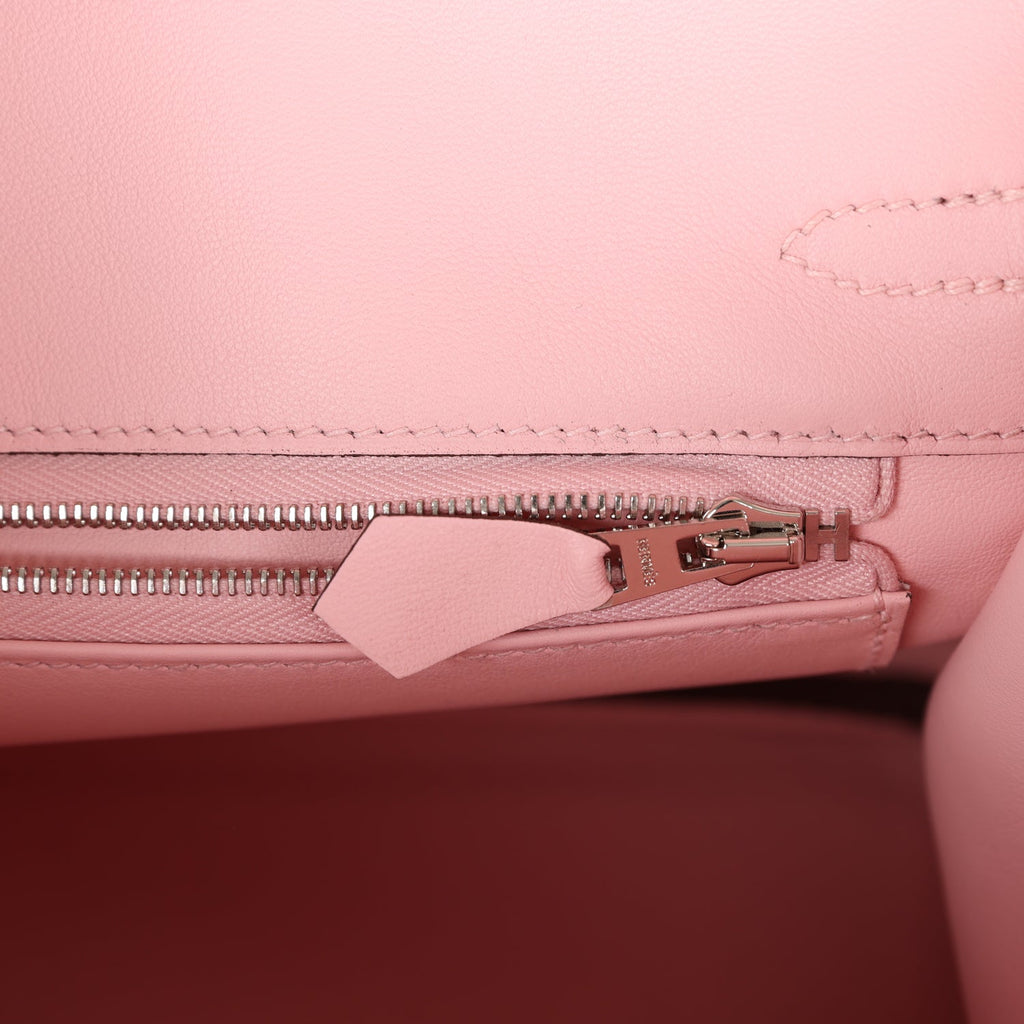 Hermes Birkin 25 Rose Sakura Jonathan Palladium Hardware – Madison Avenue  Couture