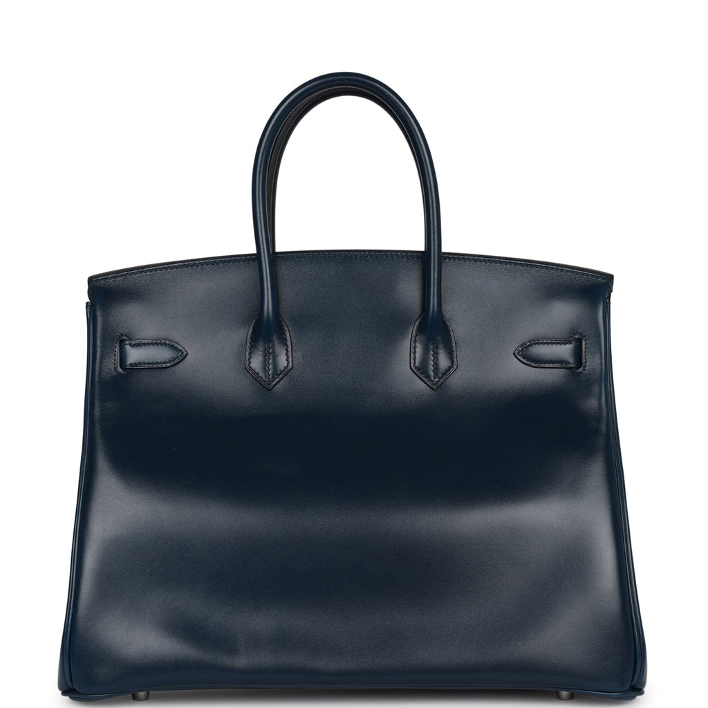 Hermes Birkin bag 30 Black Box calf leather Gold hardware