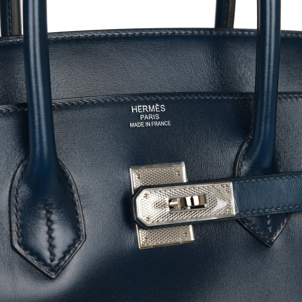 Hermès Chocolate Box Calf 35 cm Birkin Bag at 1stDibs