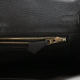 Hermes Birkin 25 Black Togo Gold Hardware