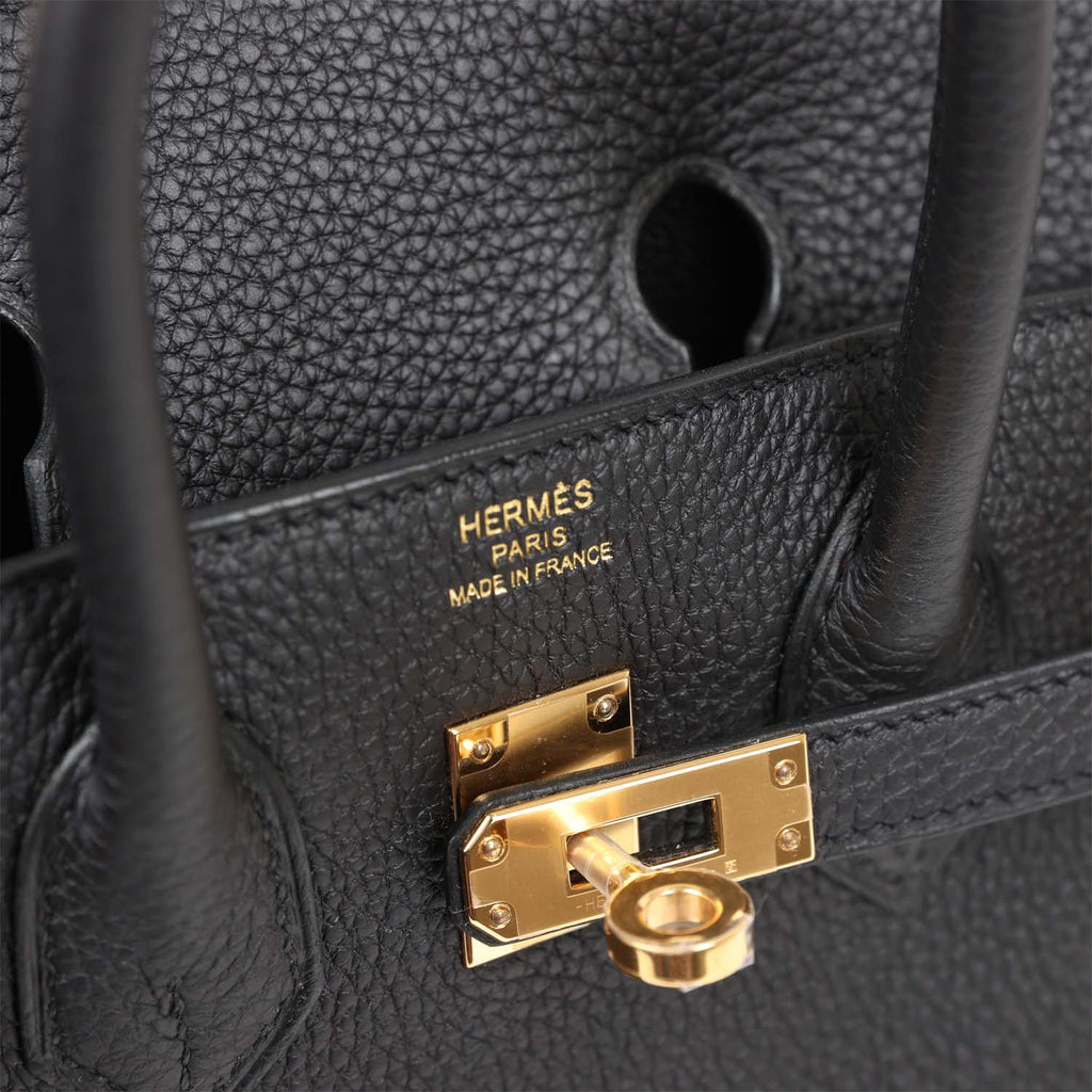 Hermès Birkin 25 Black Togo with Gold Hardware - Bags - Kabinet Privé