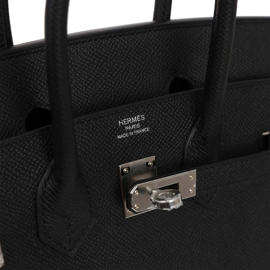 Hermès Birkin 25 Sellier Mauve Pale Epsom Palladium Hardware
