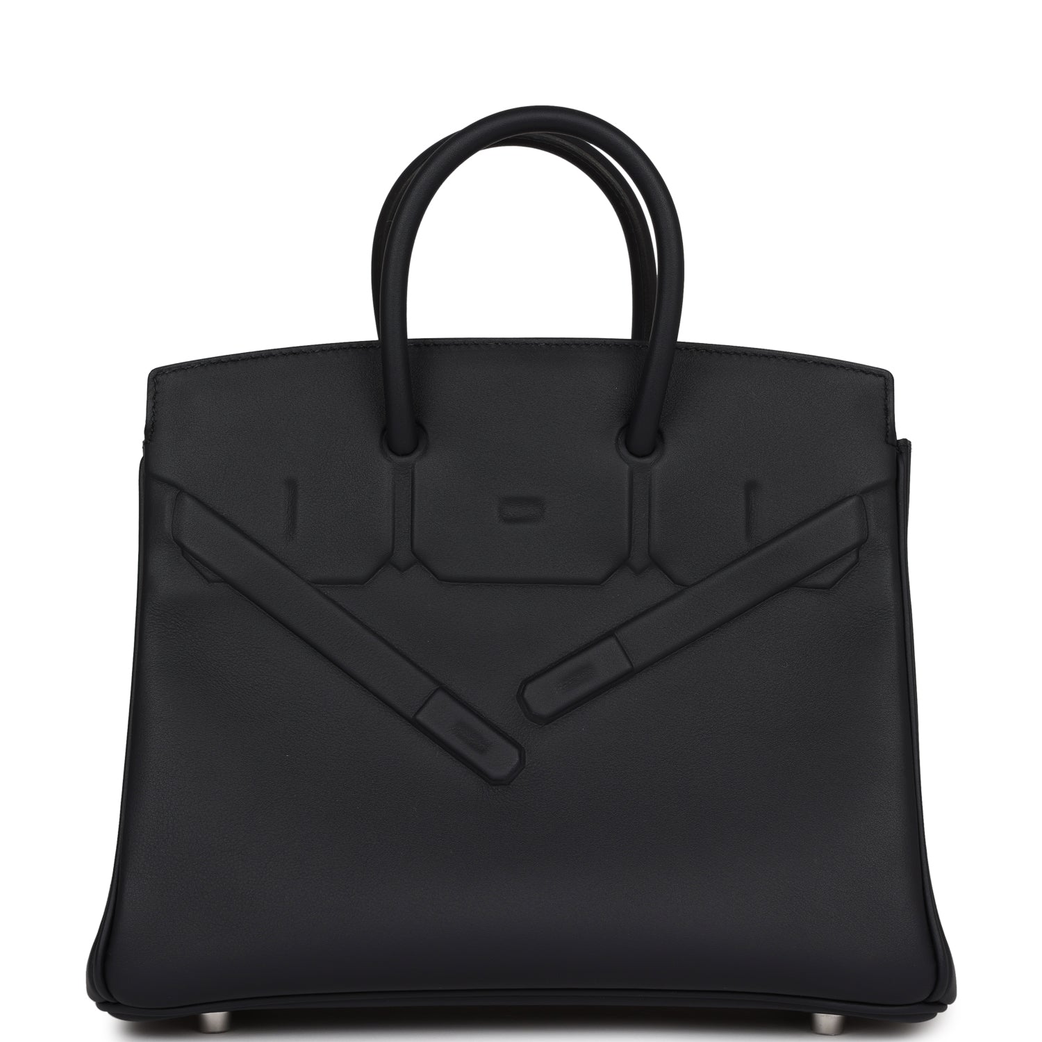 Hermes Birkin Shadow 25 Caban Swift Palladium Hardware – Madison Avenue ...