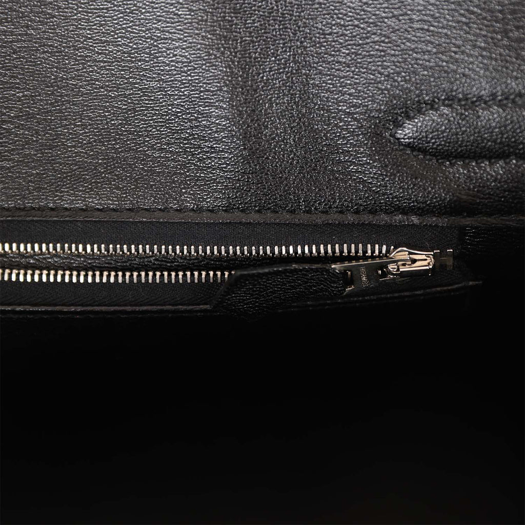Hermès Birkin 30cm Crocodile Shiny Nilo CC Noir 89 Palladium