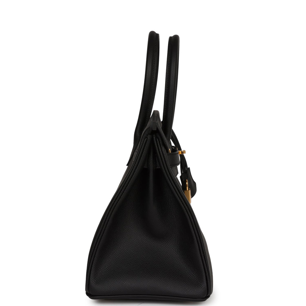 New Arrival 🖤… - Hermès Black Epsom Leather Birkin 30 With Gold