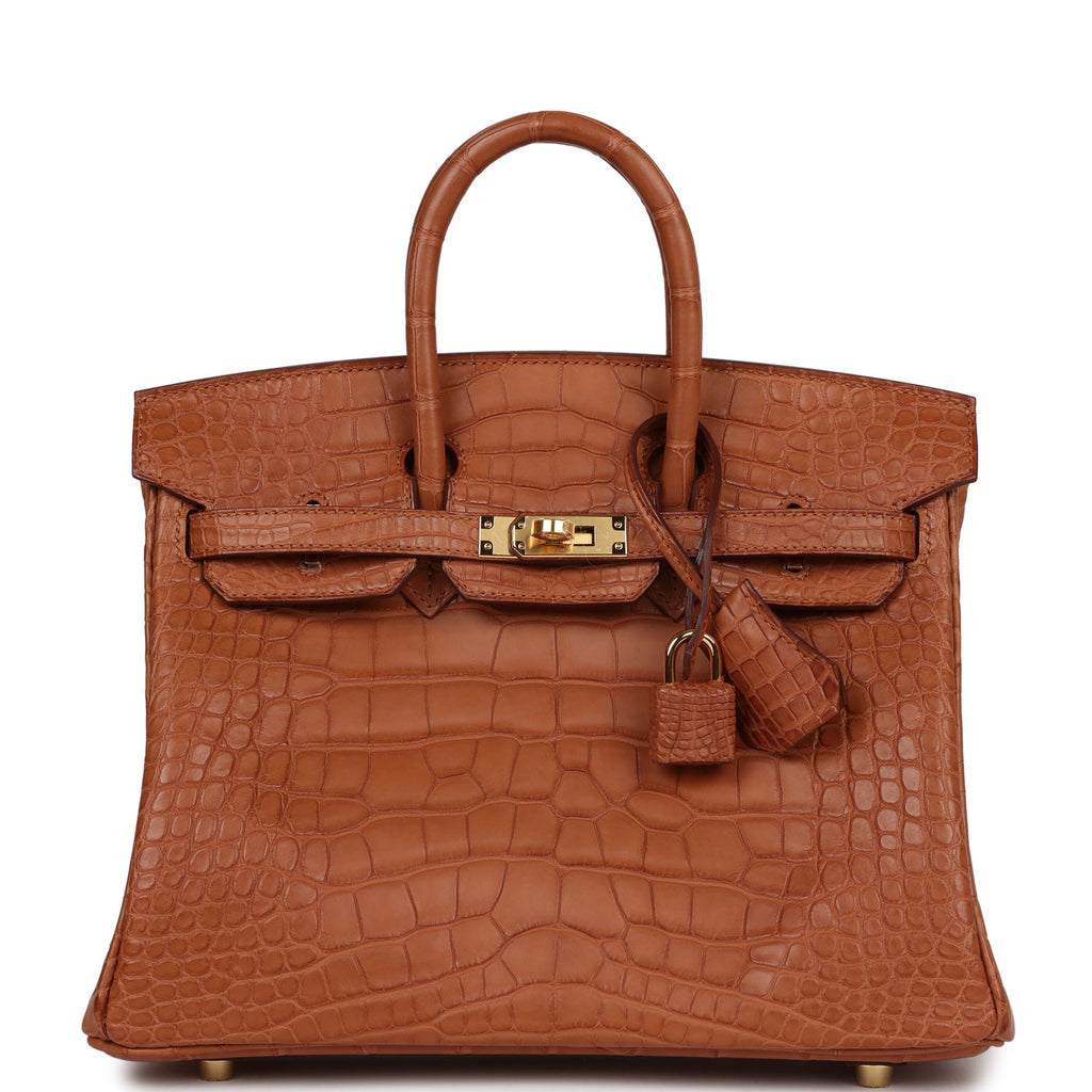 Birkin 25 alligator matte Clearance