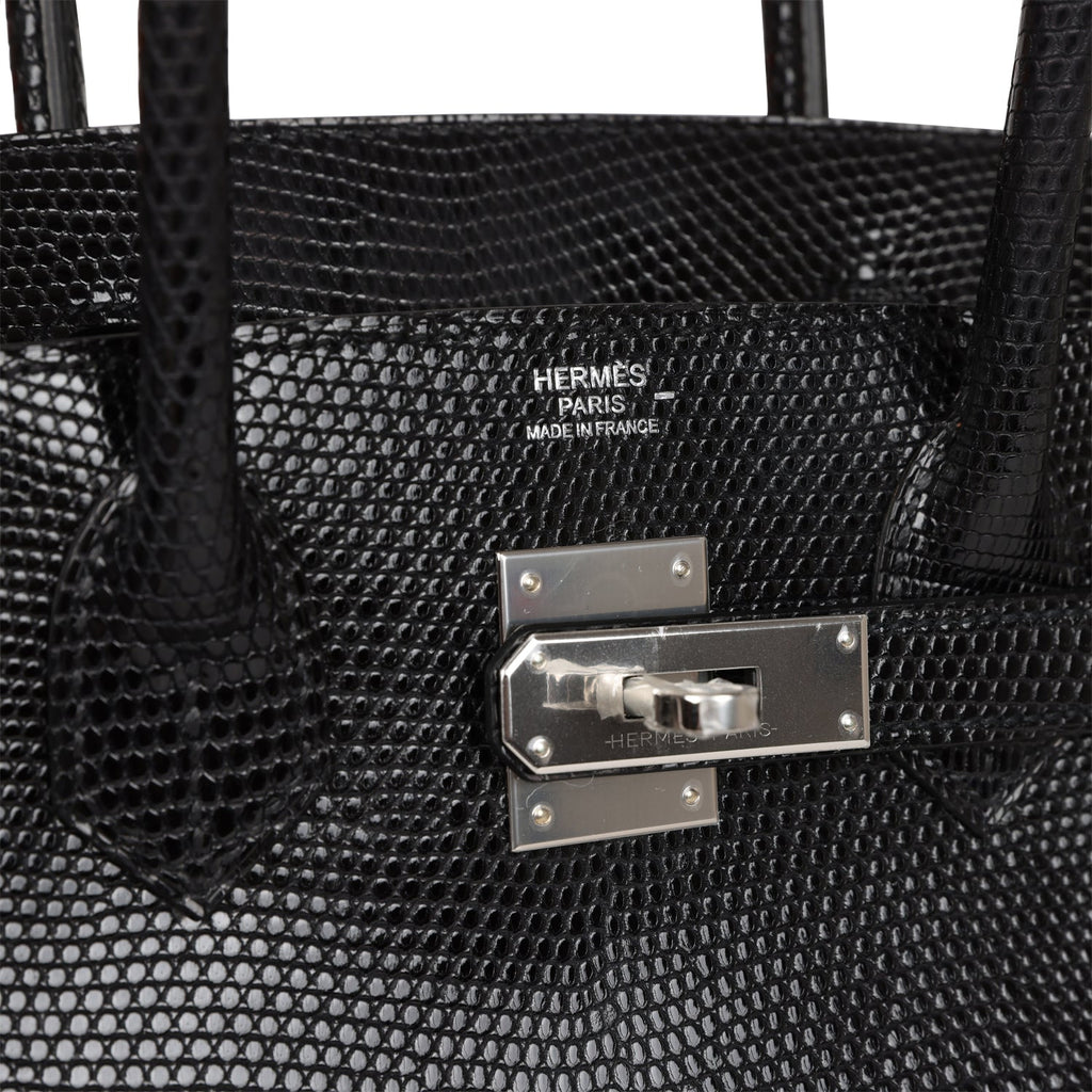 Hermès Birkin 25 Mykonos Lizard Palladium Hardware