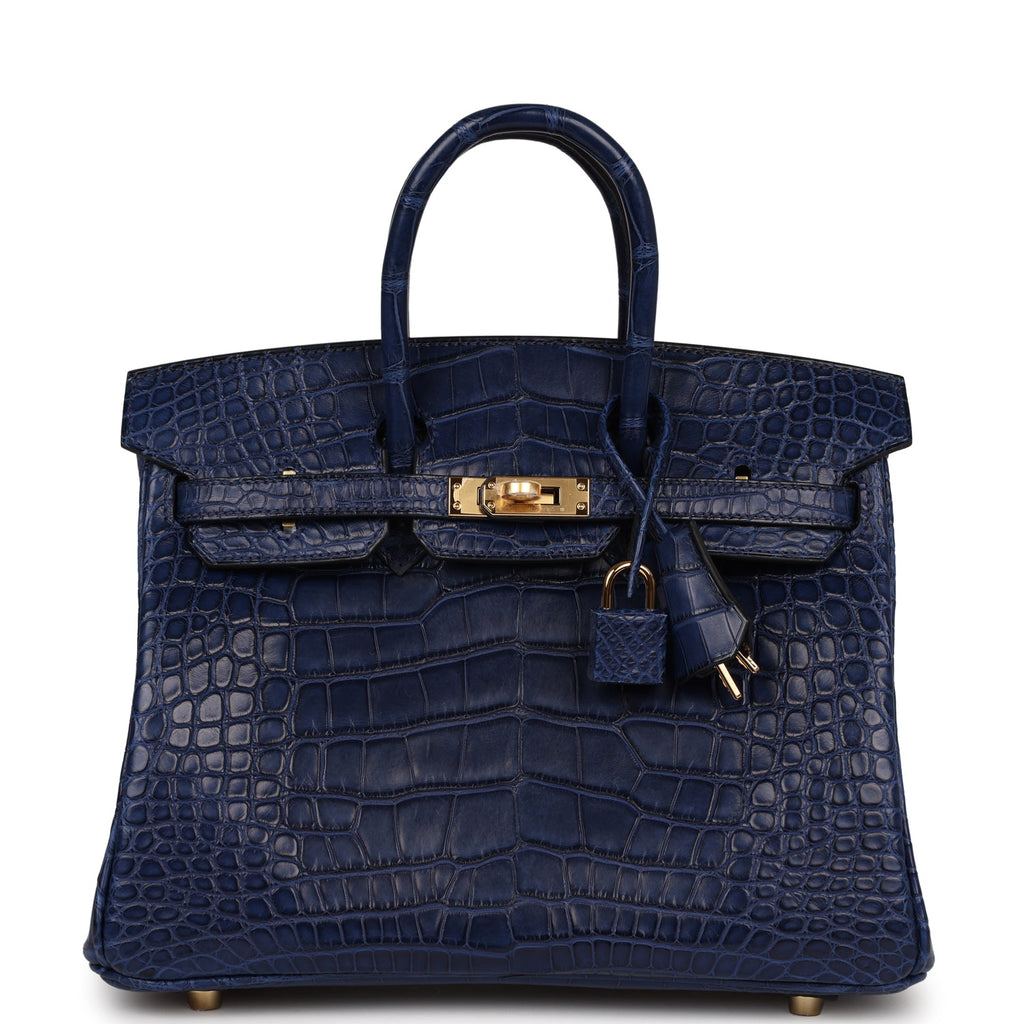 Birkin 25 alligator matte Clearance