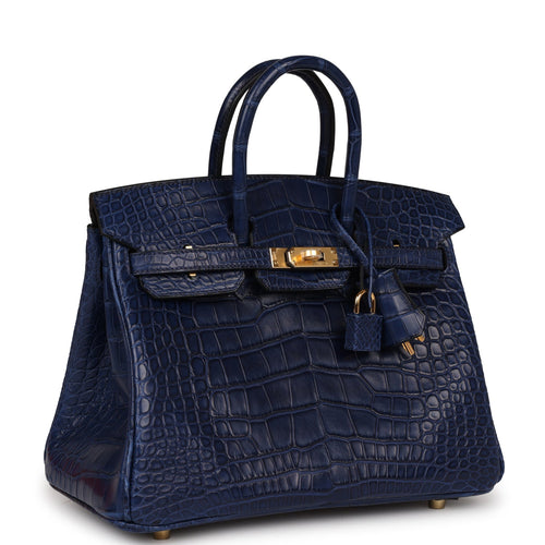 Privé Porter - 🌊 Hermès 25cm Birkin Deep Blue Swift Leather Gold Hardware  2020/Y #hermes #birkin #deepblue #priveporter