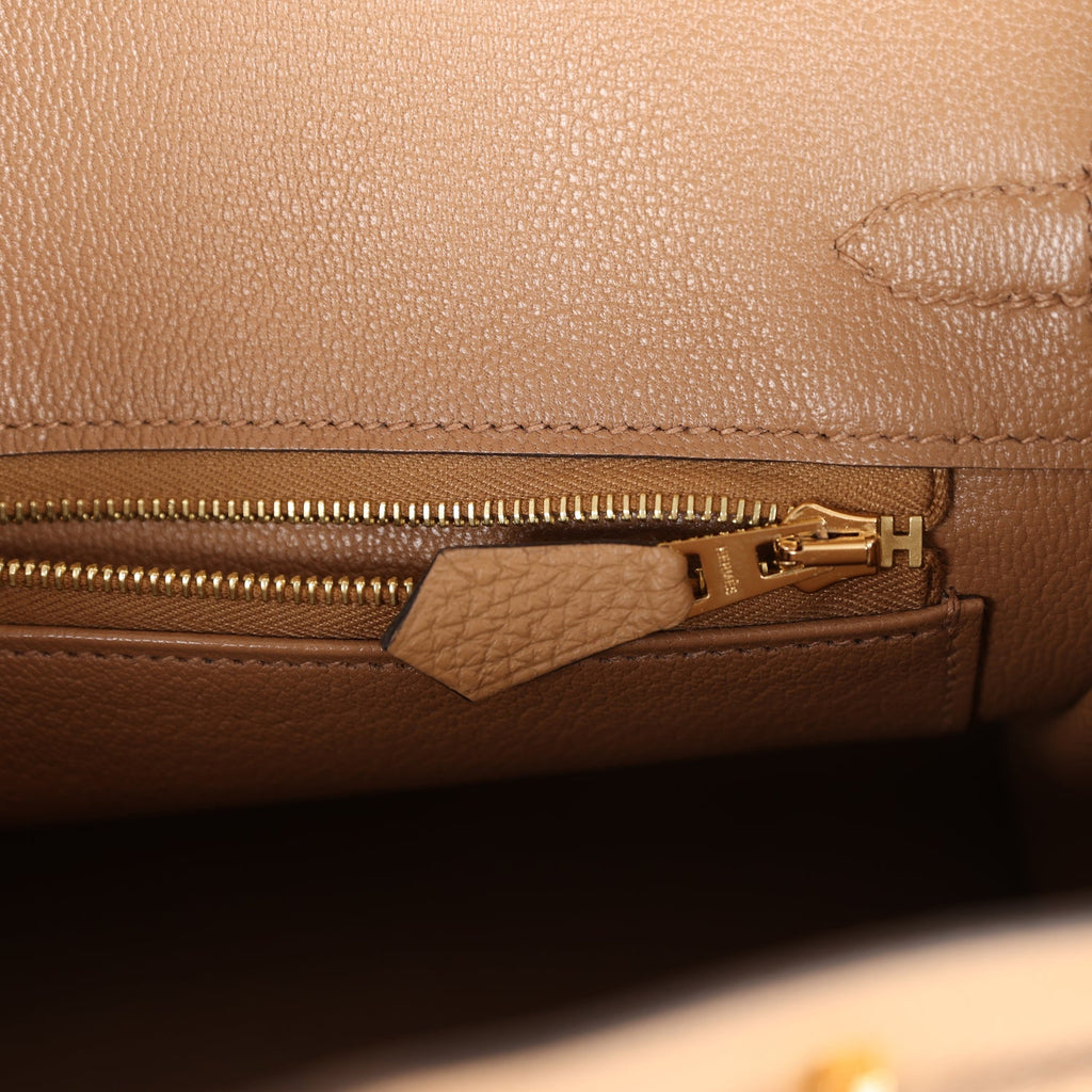 Hermes Birkin 25 Chai Ostrich Gold Hardware – Madison Avenue Couture
