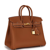 Hermes Birkin 25 Gold Togo Gold Hardware