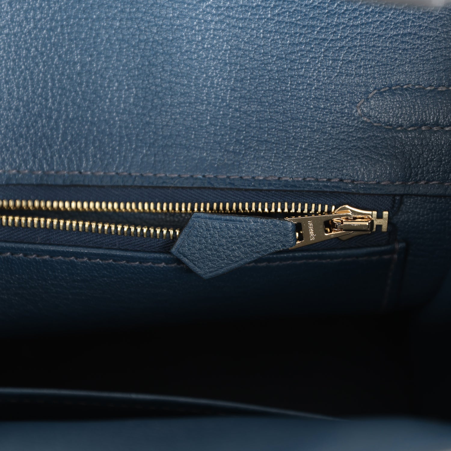 Hermes Birkin 25 Bleu De Prusse Togo Gold Hardware – Madison Avenue Couture