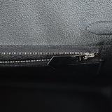 Hermes Birkin 30 Black Box Palladium Hardware