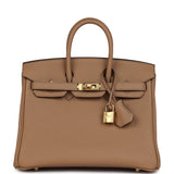 Hermes Birkin 25 Chai Togo Gold Hardware