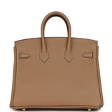 Hermes Birkin 25 Chai Togo Gold Hardware