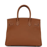 Hermes Birkin 30 Gold Togo Gold Hardware