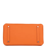 Hermes Birkin 35 Orange Togo Palladium Hardware