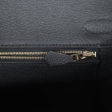 Hermes Birkin 30 Black Togo Gold Hardware