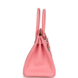 Hermes Birkin 30 Rose Confetti Epsom Palladium Hardware