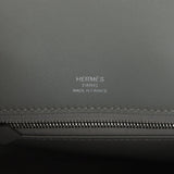 Hermes Birkin Shadow 25 Gris Meyer Swift Palladium Hardware