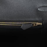 Hermes Birkin 35 Black Togo Gold Hardware