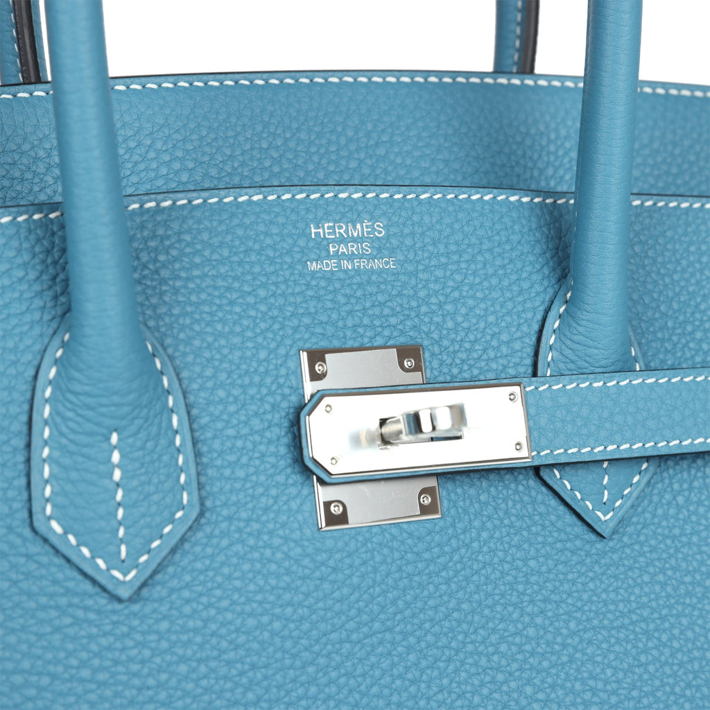 Hermes birkin 35 on sale blue