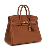 Hermes Birkin 25 Gold Togo Gold Hardware