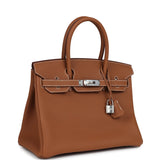 Hermes Birkin 30 Gold Togo Palladium Hardware