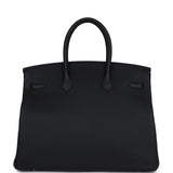 Hermes Birkin 35 Black Togo Gold Hardware